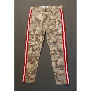 NXP Nena & Pasadena Pant Men's 36 X 30" Desert Camo Red White Stripe  NEW
